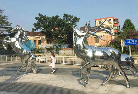 河南不銹鋼雕塑是怎么制作完成的(圖1) http://www.111sh.cn/